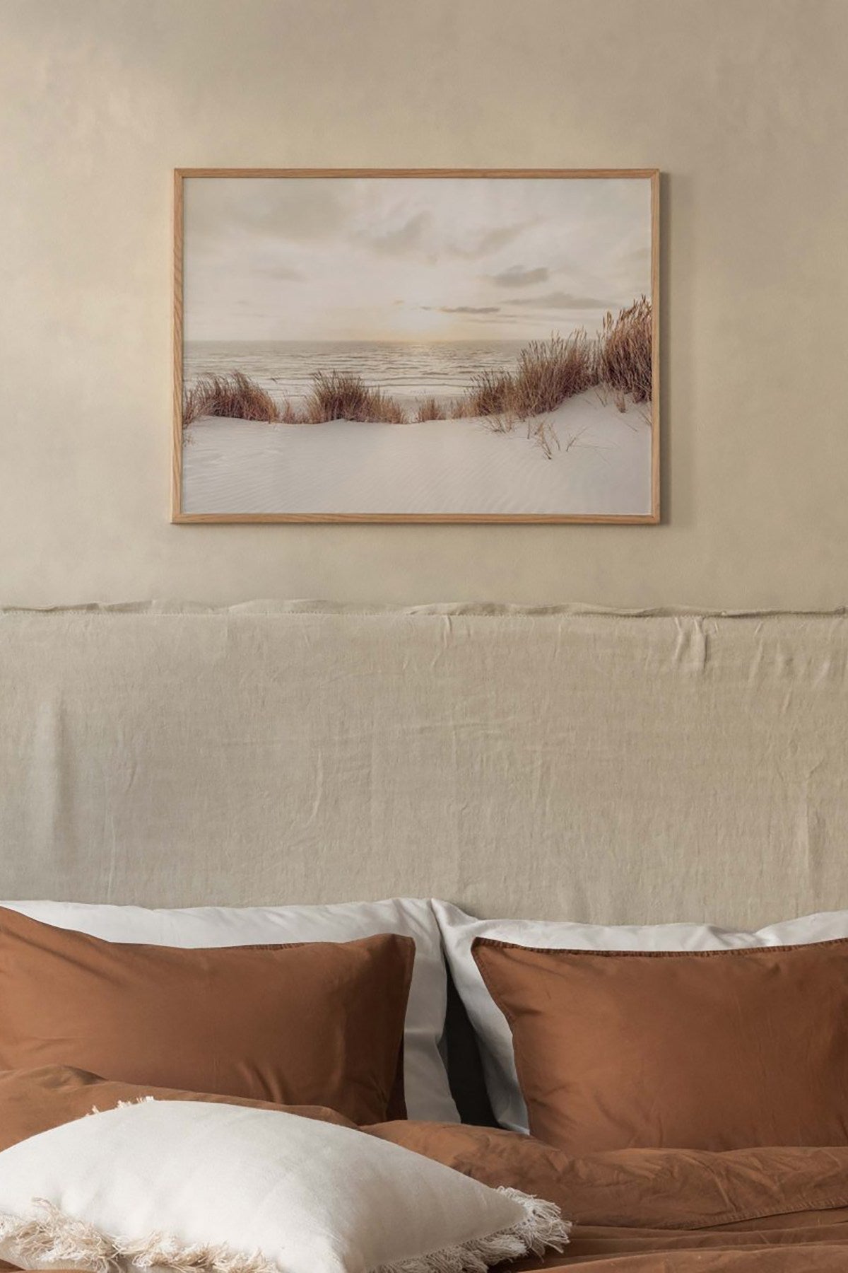 Quadro Decorativo Multicolor em Madeira Maciça - Impressão Digital 33x48cm com Moldura de 2cm