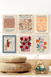 Pinturas Decorativas em Moldura – 33 x 48 cm – Madeira Maciça – 100% MDF