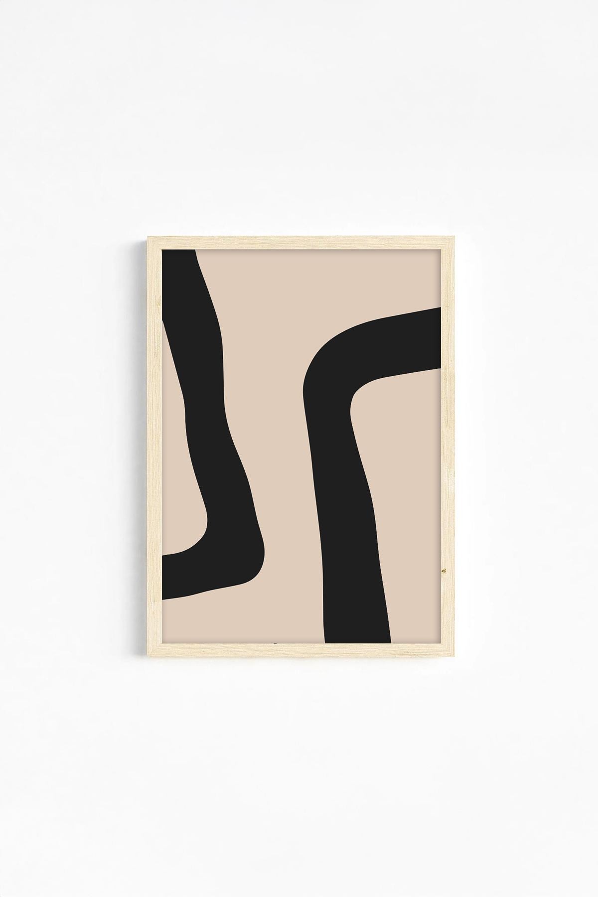 Quadro Decorativo Multicolor em Madeira Maciça - Conjunto 3 Peças 33x48cm com Impressão Digital