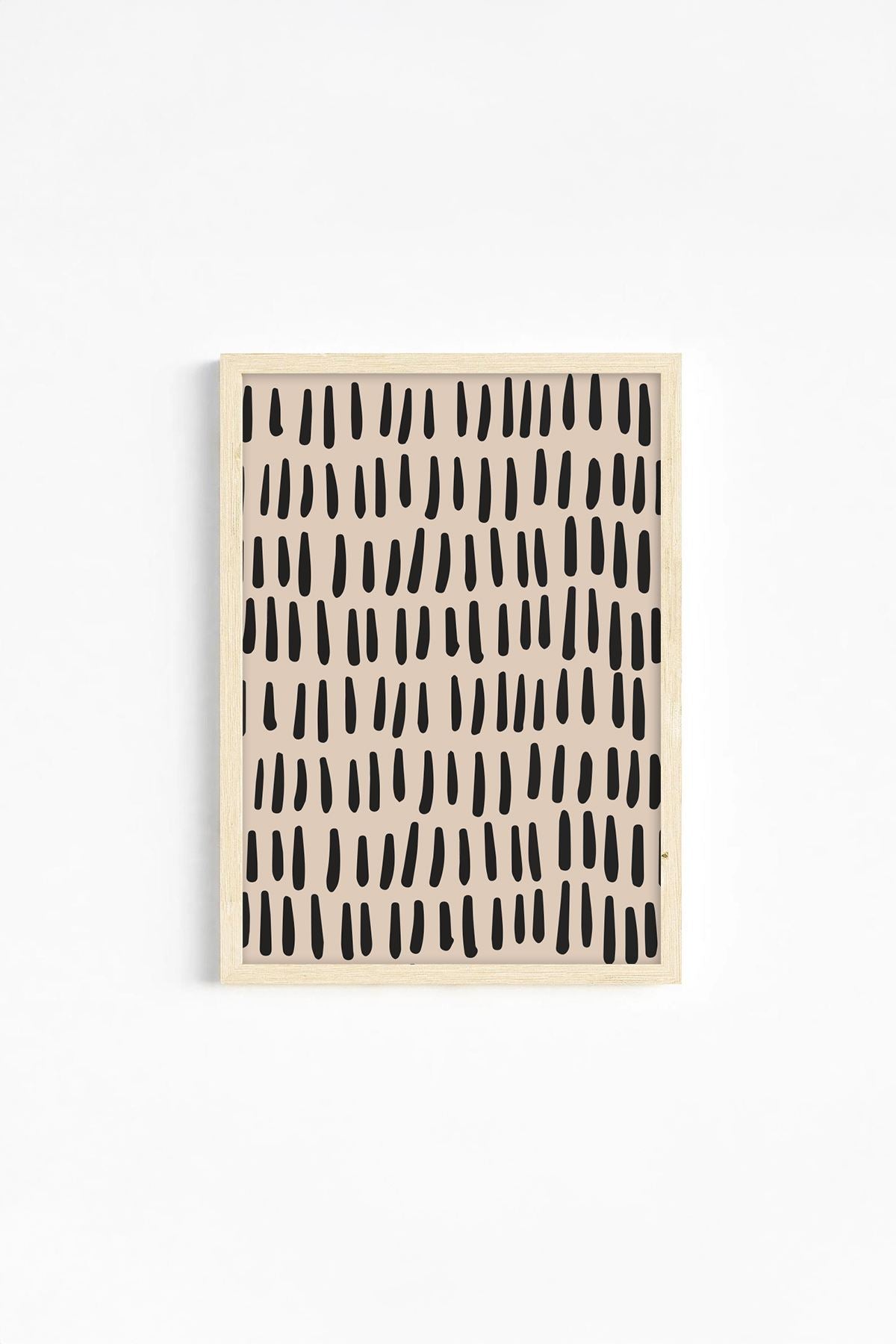 Quadro Decorativo Multicolor em Madeira Maciça - Conjunto 3 Peças 33x48cm com Impressão Digital