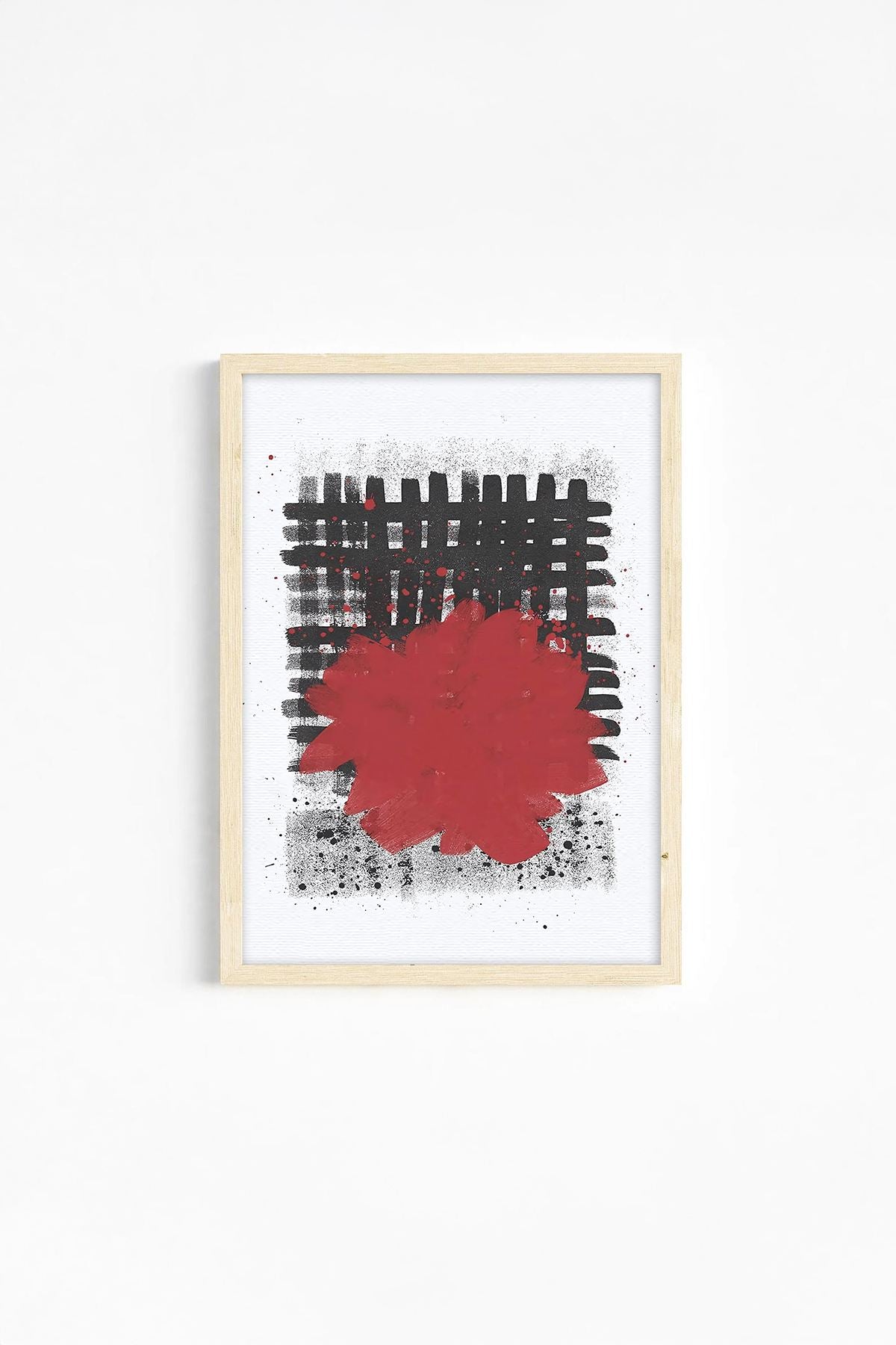 Conjunto de 3 Quadros Decorativos Multicolor em Madeira Maciça - 33x48cm - Impressão Digital de Alta Qualidade