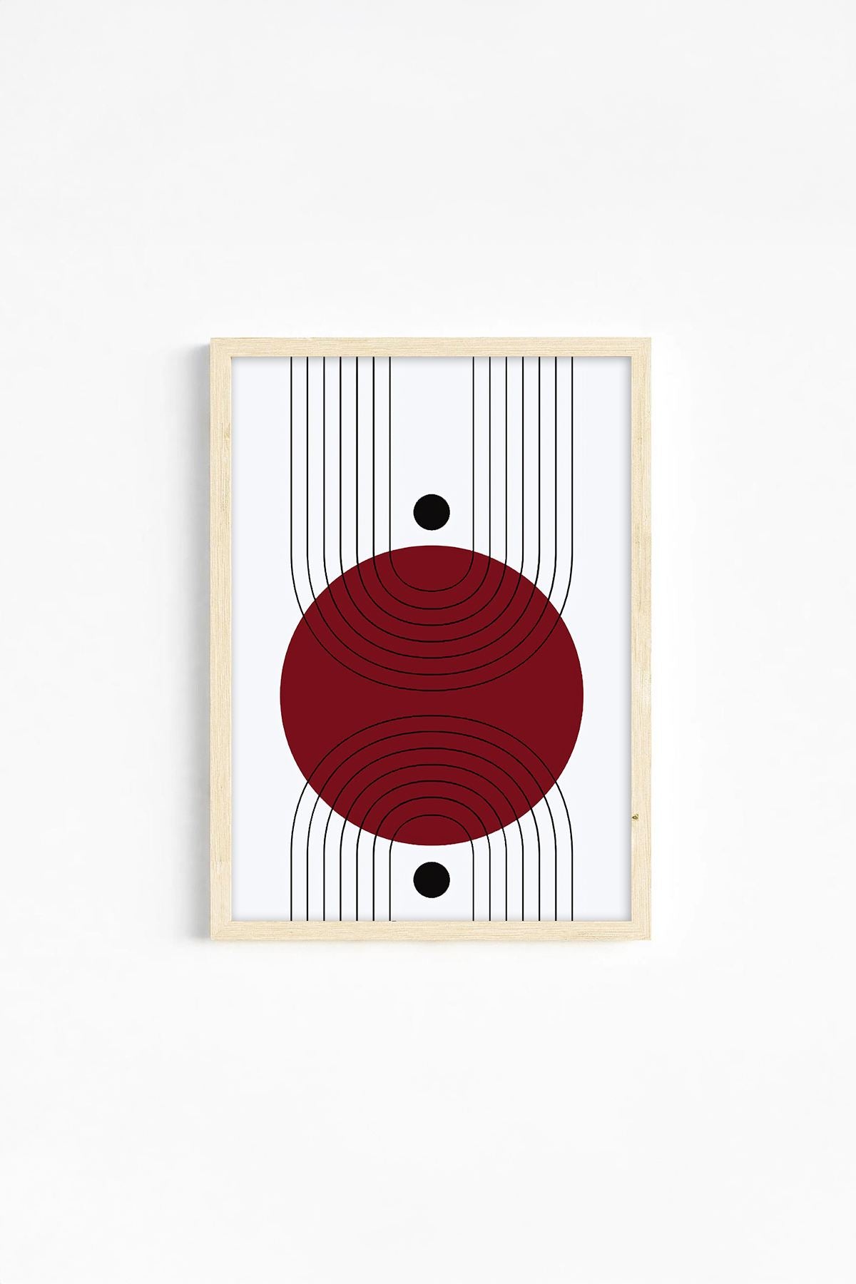 Conjunto de 3 Quadros Decorativos Multicolor em Madeira Maciça - 33x48cm - Impressão Digital de Alta Qualidade