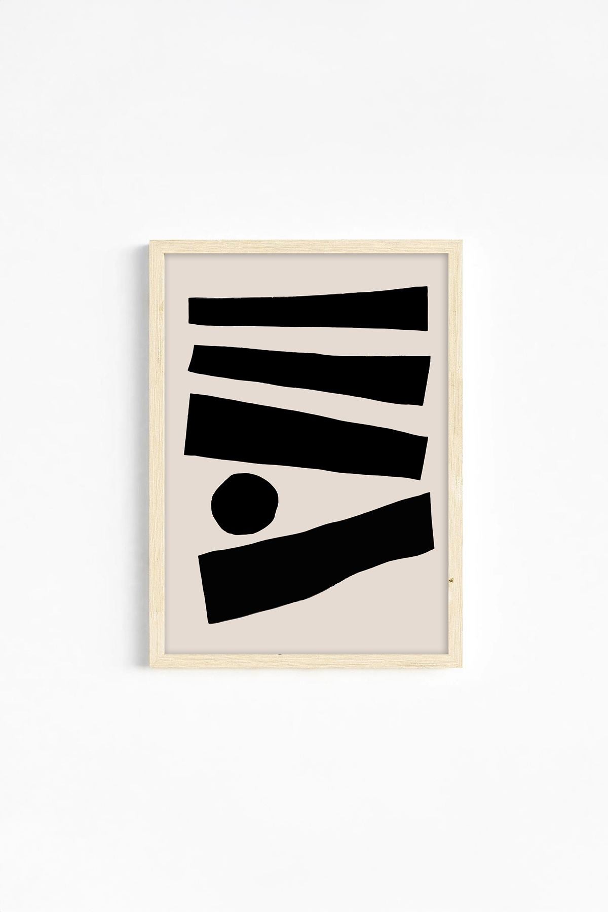 Conjunto de 3 Quadros Decorativos com Moldura em Madeira Maciça (2 cm), Impressão Digital em MDF, 33x48 cm, Multicolor – Ersydata17-3348