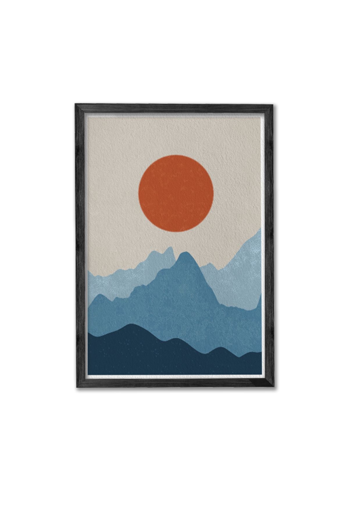 Conjunto de Quadros Decorativos 3 Peças – Moldura em Madeira Maciça, Impressão Digital, Multicolor (34x49 cm cada, MDF)