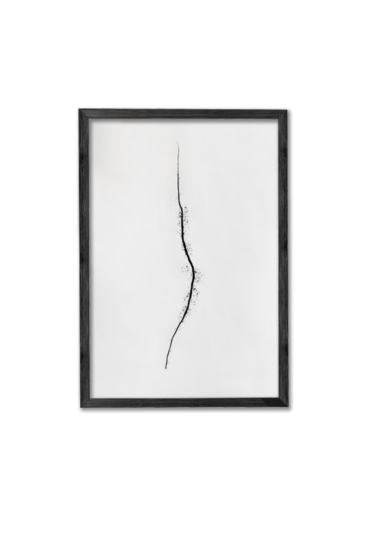 Conjunto de 3 Quadros Decorativos Multicolor com Moldura de Madeira Maciça - 34x49cm