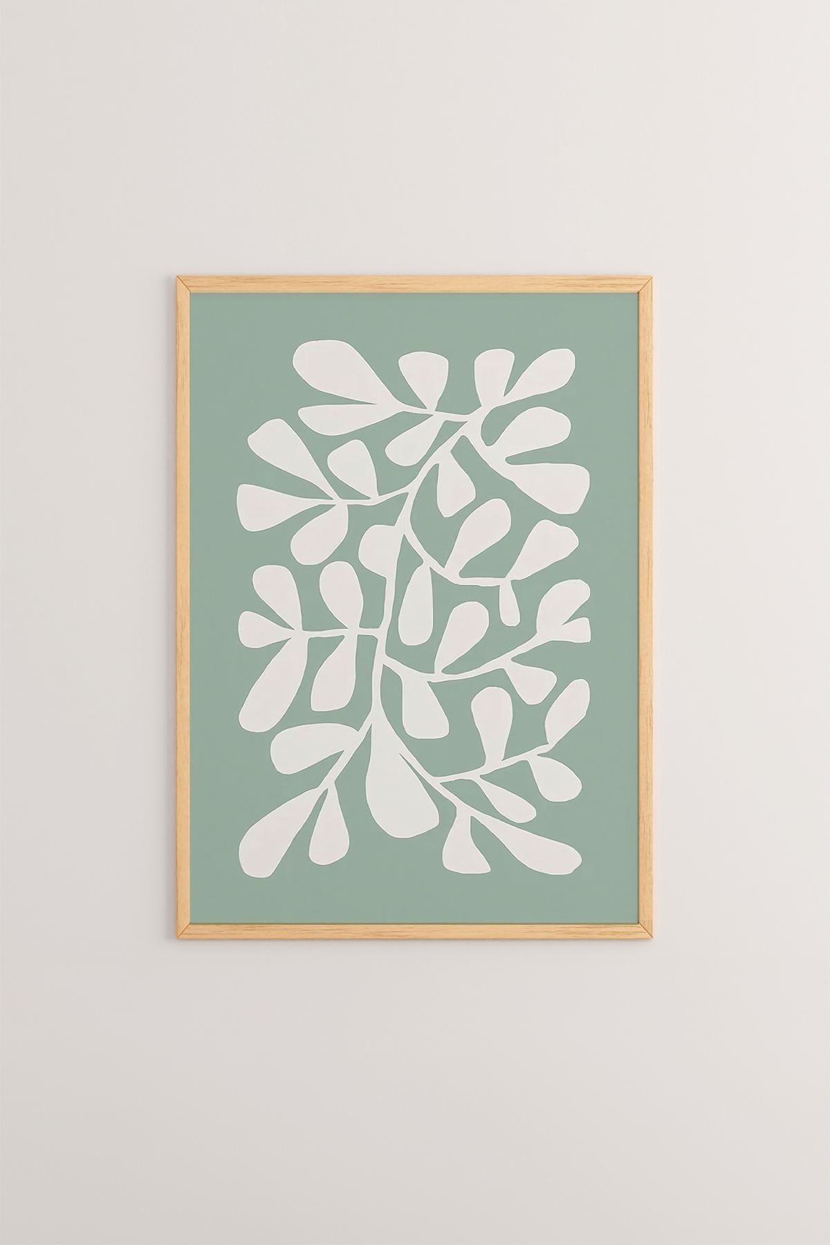 Conjunto de 3 Quadros Decorativos com Moldura — Multicolor, Madeira Maciça 2 cm, Impressão Digital, 33 x 48 cm cada