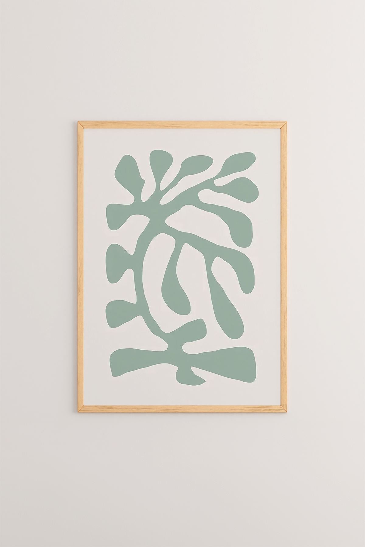 Conjunto de 3 Quadros Decorativos com Moldura — Multicolor, Madeira Maciça 2 cm, Impressão Digital, 33 x 48 cm cada