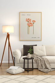 Quadro Decorativo Multicolor com Moldura de Madeira Maciça - Impressão Digital Premium 33x48cm