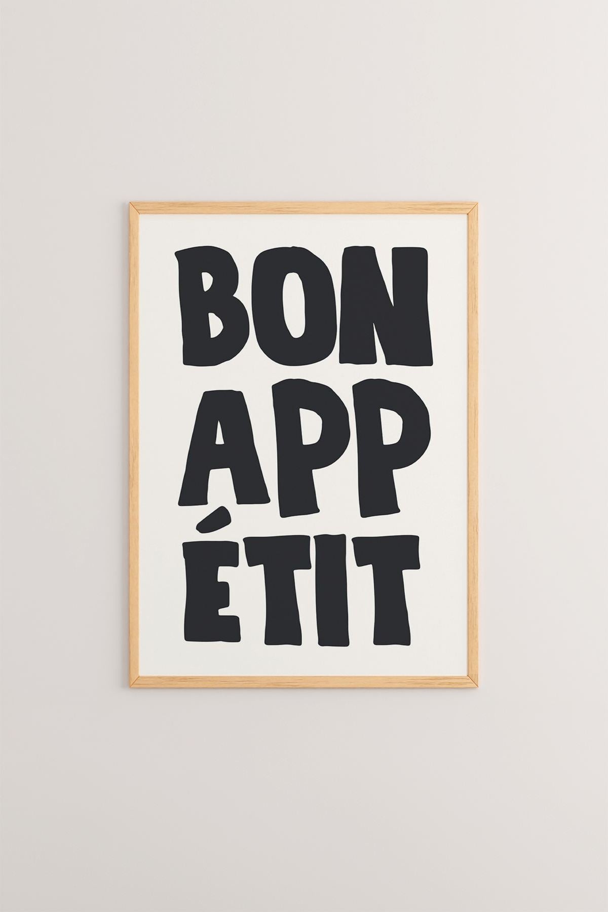 Quadro Decorativo Multicolor com Moldura de Madeira Maciça - Impressão Digital Premium 33x48cm