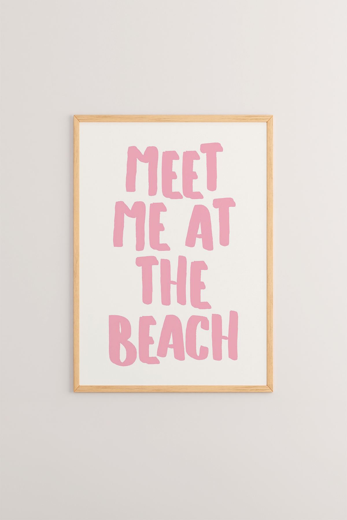 Quadro Decorativo Multicolor com Moldura de Madeira Maciça - Impressão Digital Premium 33x48cm