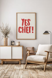 Quadro Decorativo Multicolor com Moldura de Madeira Maciça - Impressão Digital Premium 33x48cm