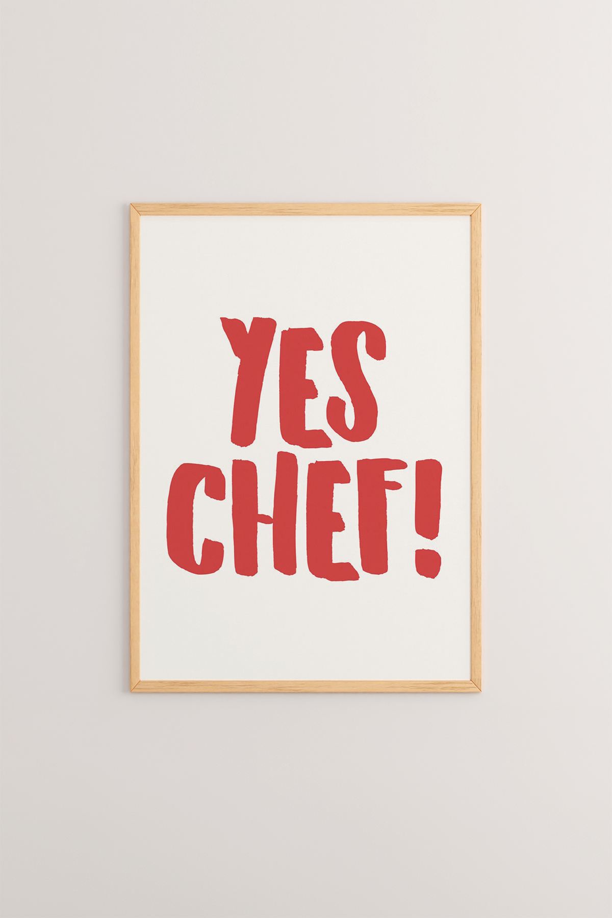 Quadro Decorativo Multicolor com Moldura de Madeira Maciça - Impressão Digital Premium 33x48cm