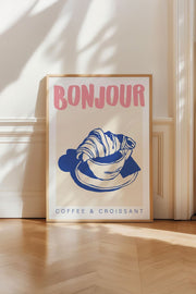 Quadro Decorativo Emoldurado Multicolor em Madeira Maciça - Arte Digital Premium 33x48cm