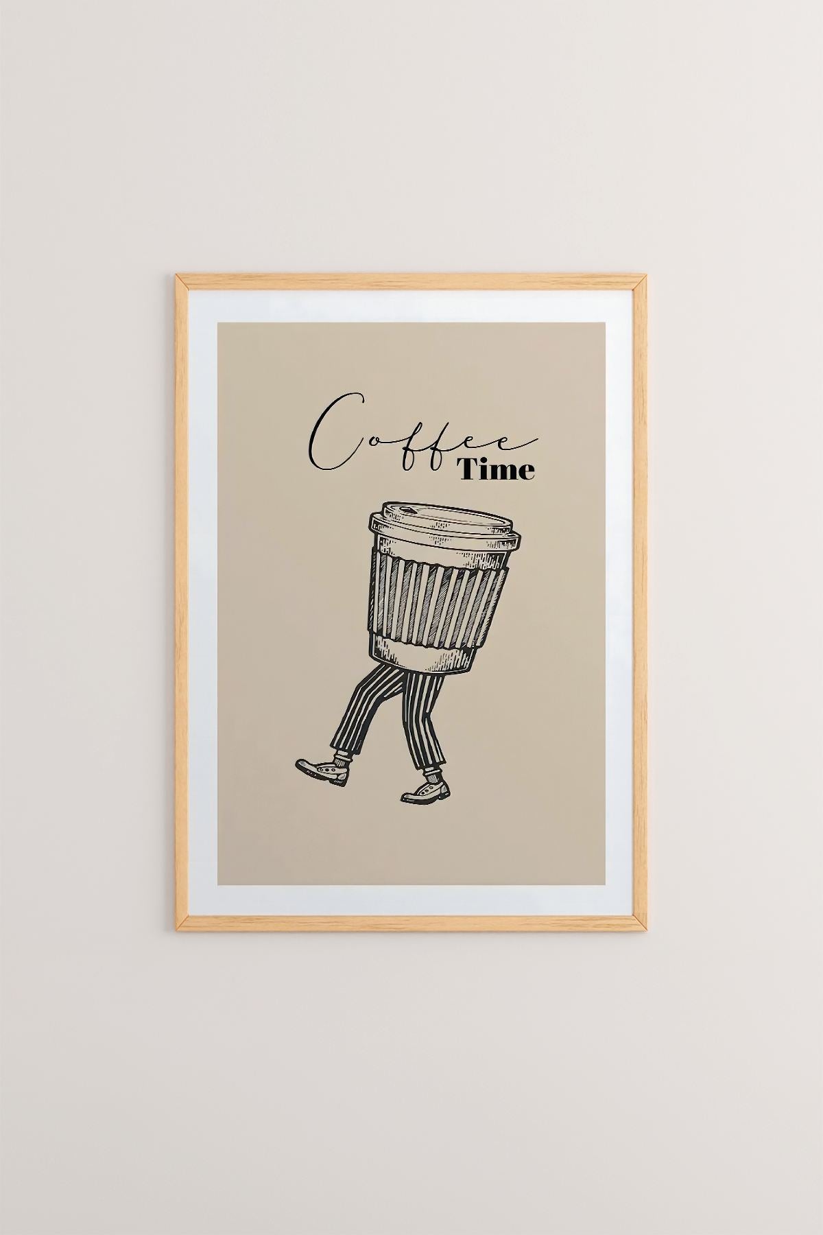 Quadro Decorativo com Moldura em Madeira Maciça (2 cm), Impressão Digital em Papel Fotográfico 300 g/m², 33 x 48 cm, Multicolor – Ersy1Ham28