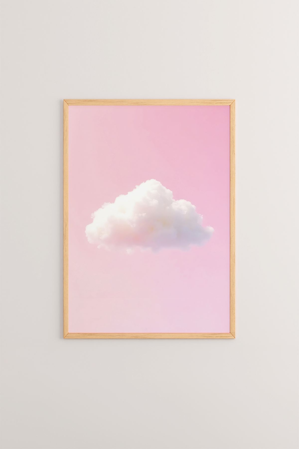 Arte Decorativa Emoldurada Multicolor - Quadro em Madeira Maciça 33x48cm com Impressão Digital de Alta Qualidade