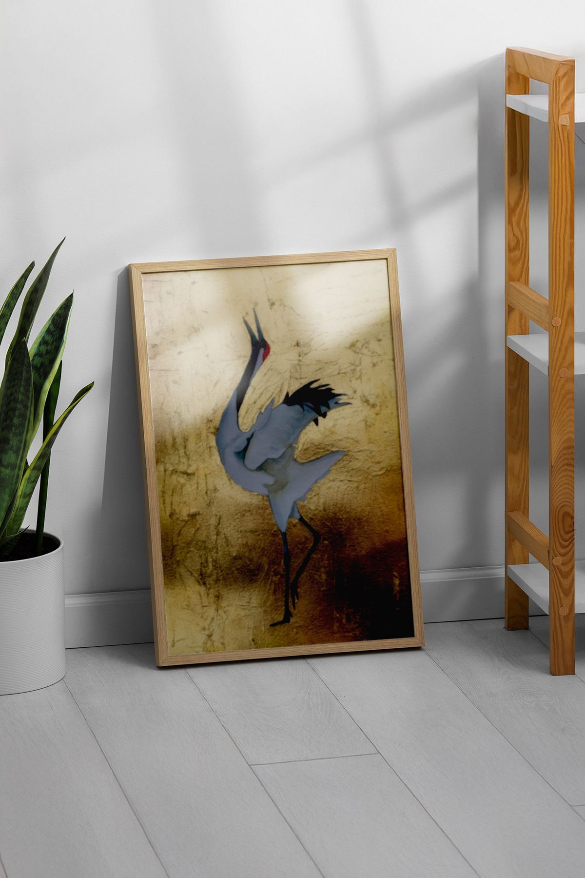 Arte Decorativa Emoldurada Multicolor - Quadro em Madeira Maciça 33x48cm com Impressão Digital de Alta Qualidade