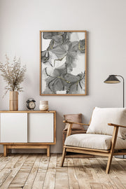 Arte Decorativa Emoldurada Multicolor - Quadro em Madeira Maciça 33x48cm com Impressão Digital de Alta Qualidade