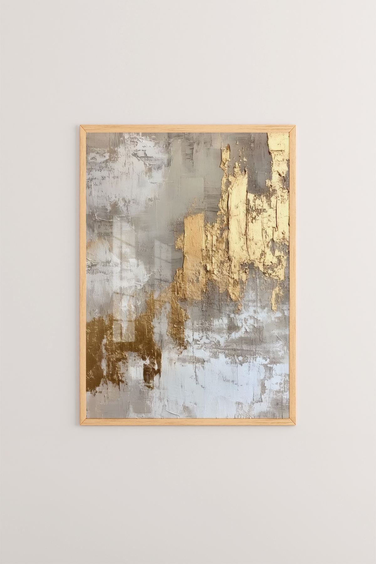 Quadro Decorativo com Moldura Artsrmdl32, Multicolor, 33 x 48 cm, Moldura 100% Madeira Maciça, Impressão Digital (786DKT1697)