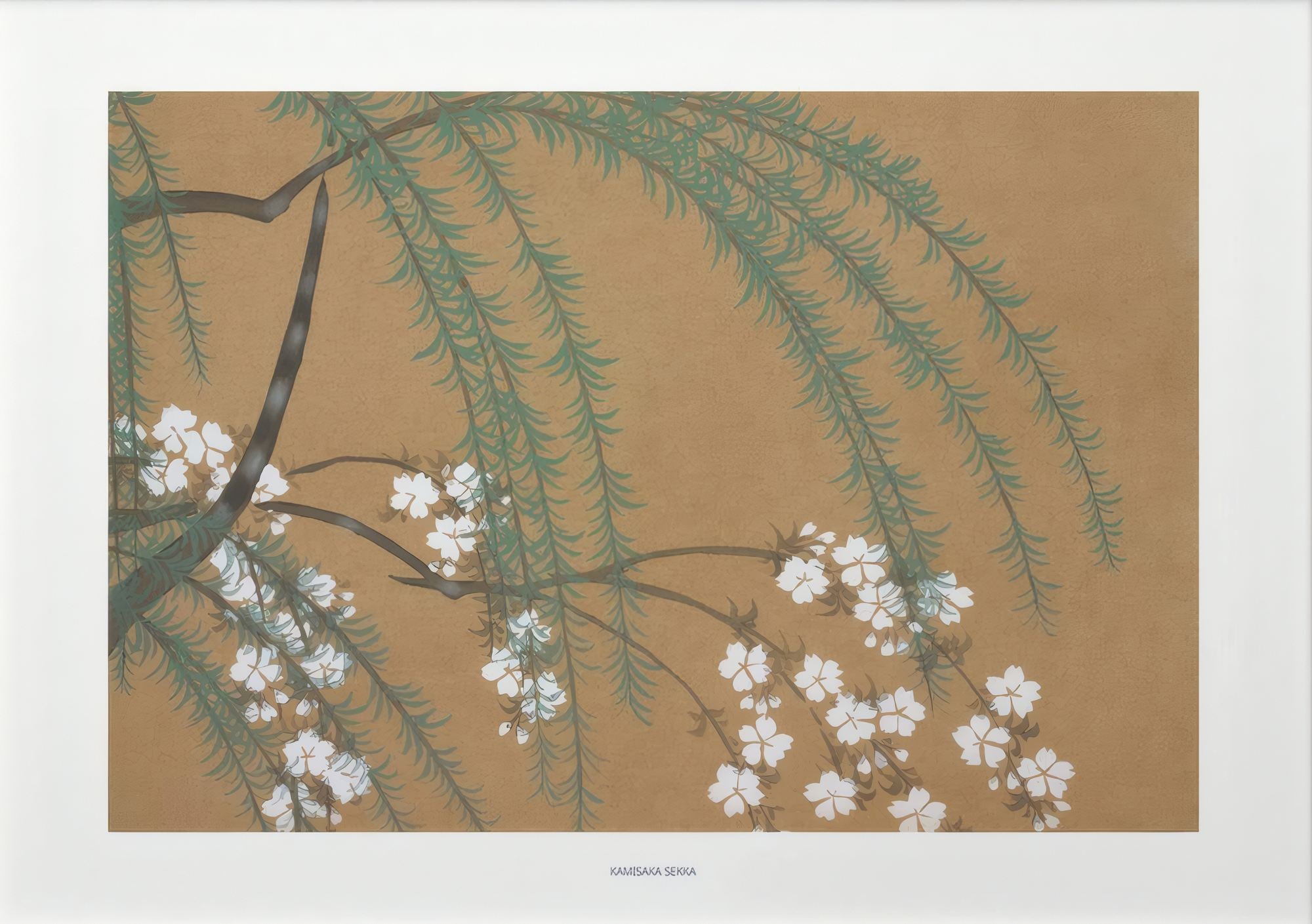 Quadro Decorativo Multicolor com Moldura de Madeira Maciça - Impressão Digital Premium 33x48cm