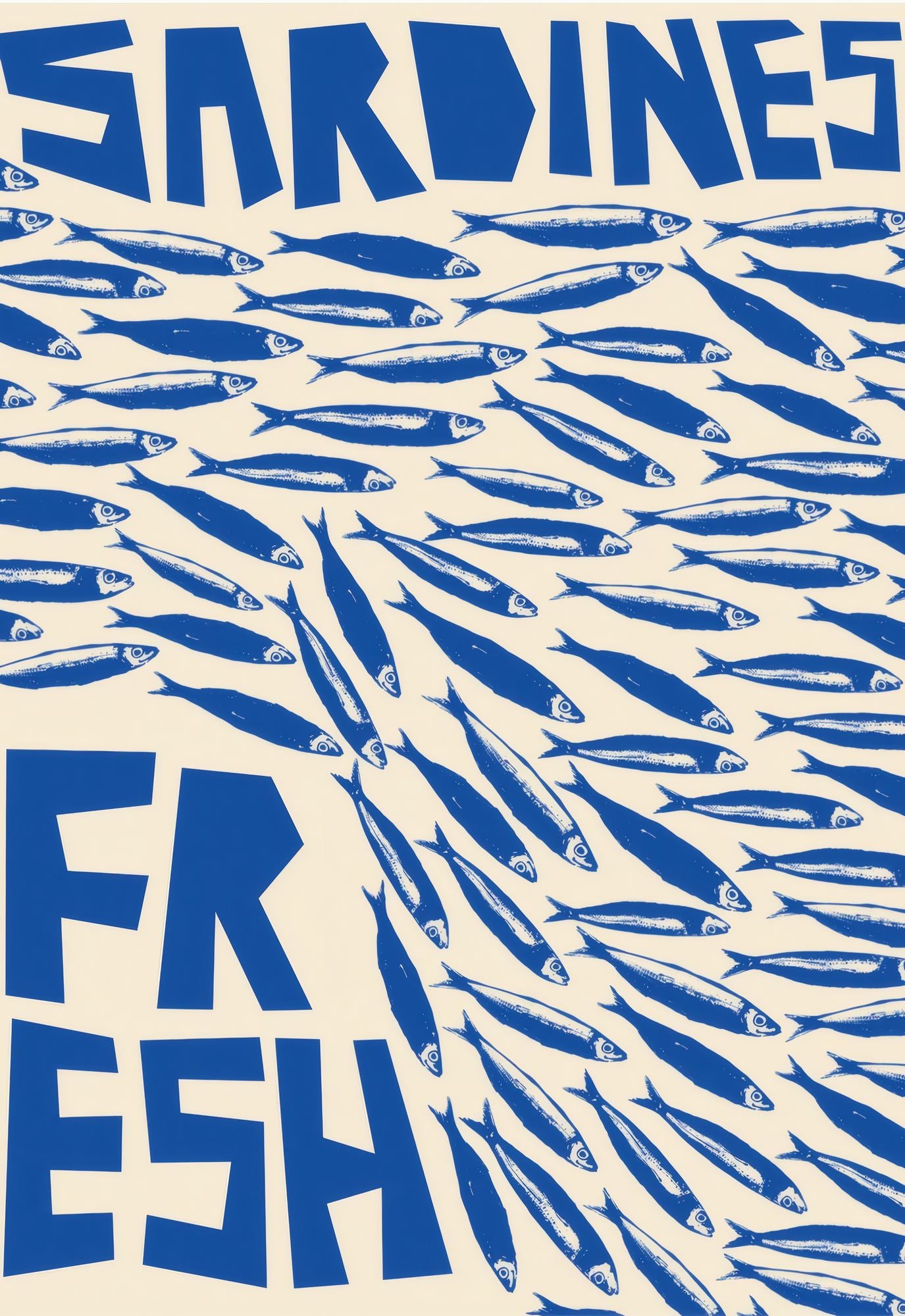 Quadro Decorativo Multicolor com Moldura de Madeira Maciça - Impressão Digital 33x48cm