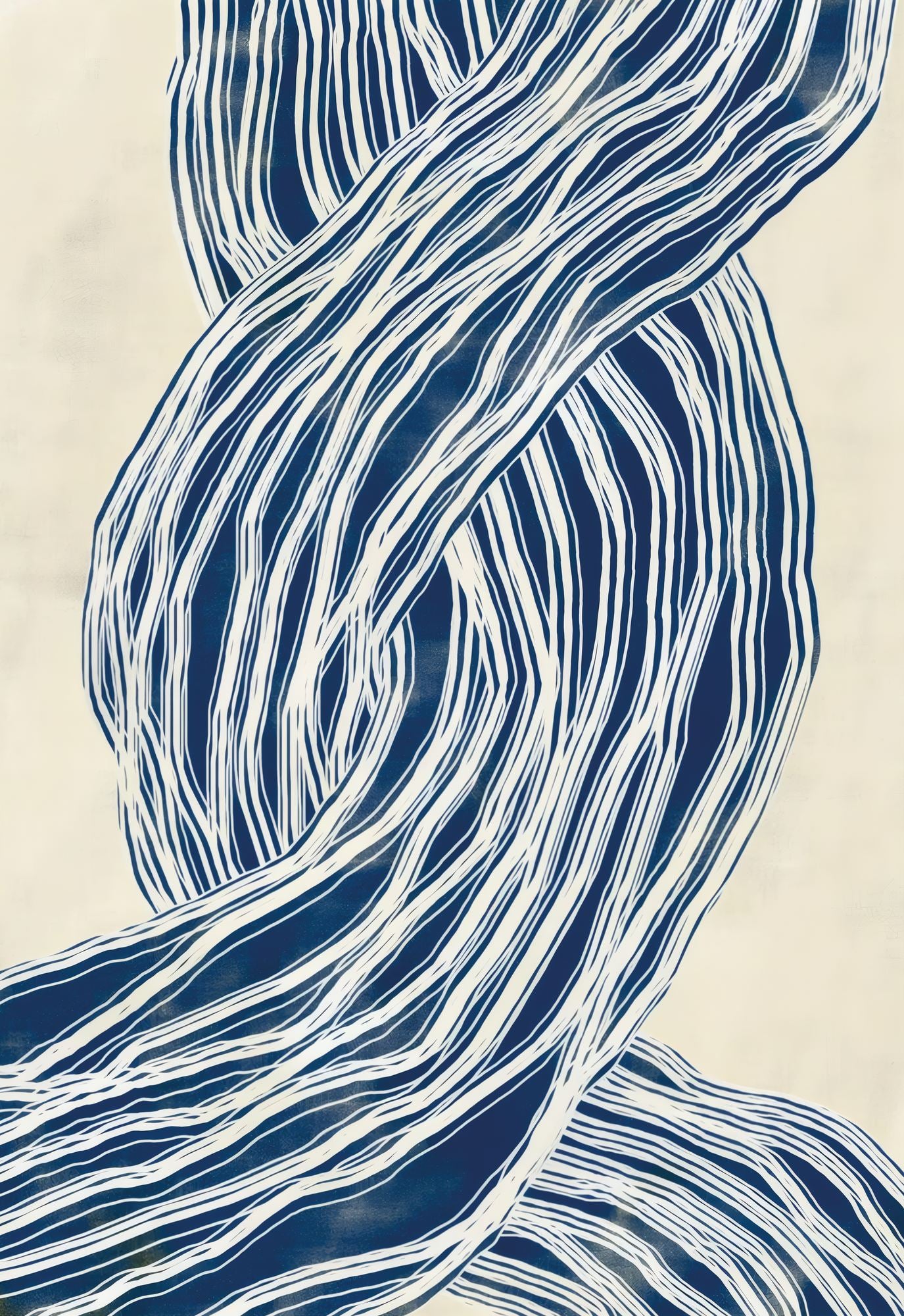 Quadro Decorativo Multicolor com Moldura de Madeira Maciça - Impressão Digital 33x48cm