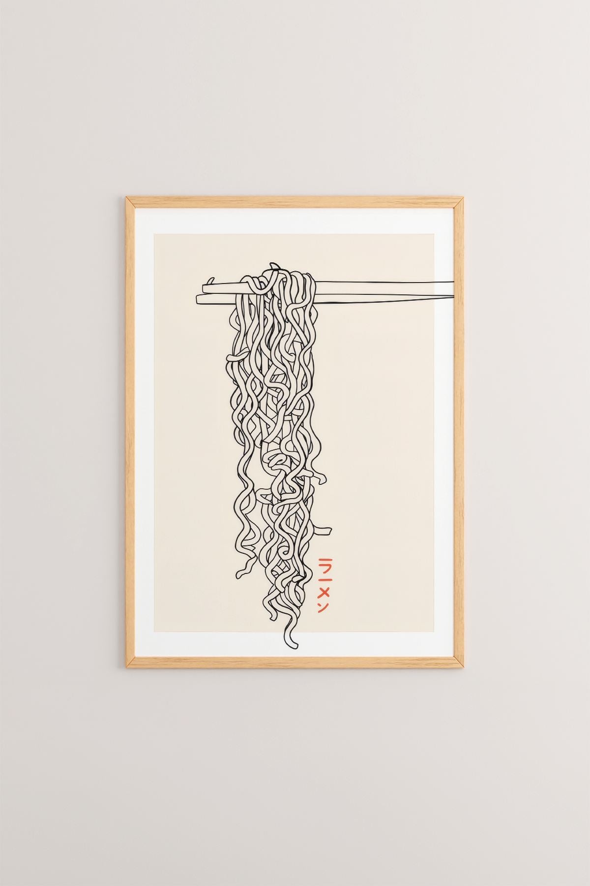 Quadro Decorativo Multicolor com Moldura de Madeira Maciça - Impressão Digital Premium 33x48cm