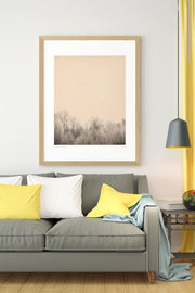 Quadro Decorativo Multicolor com Moldura de Madeira Maciça - Impressão Digital Premium 33x48cm