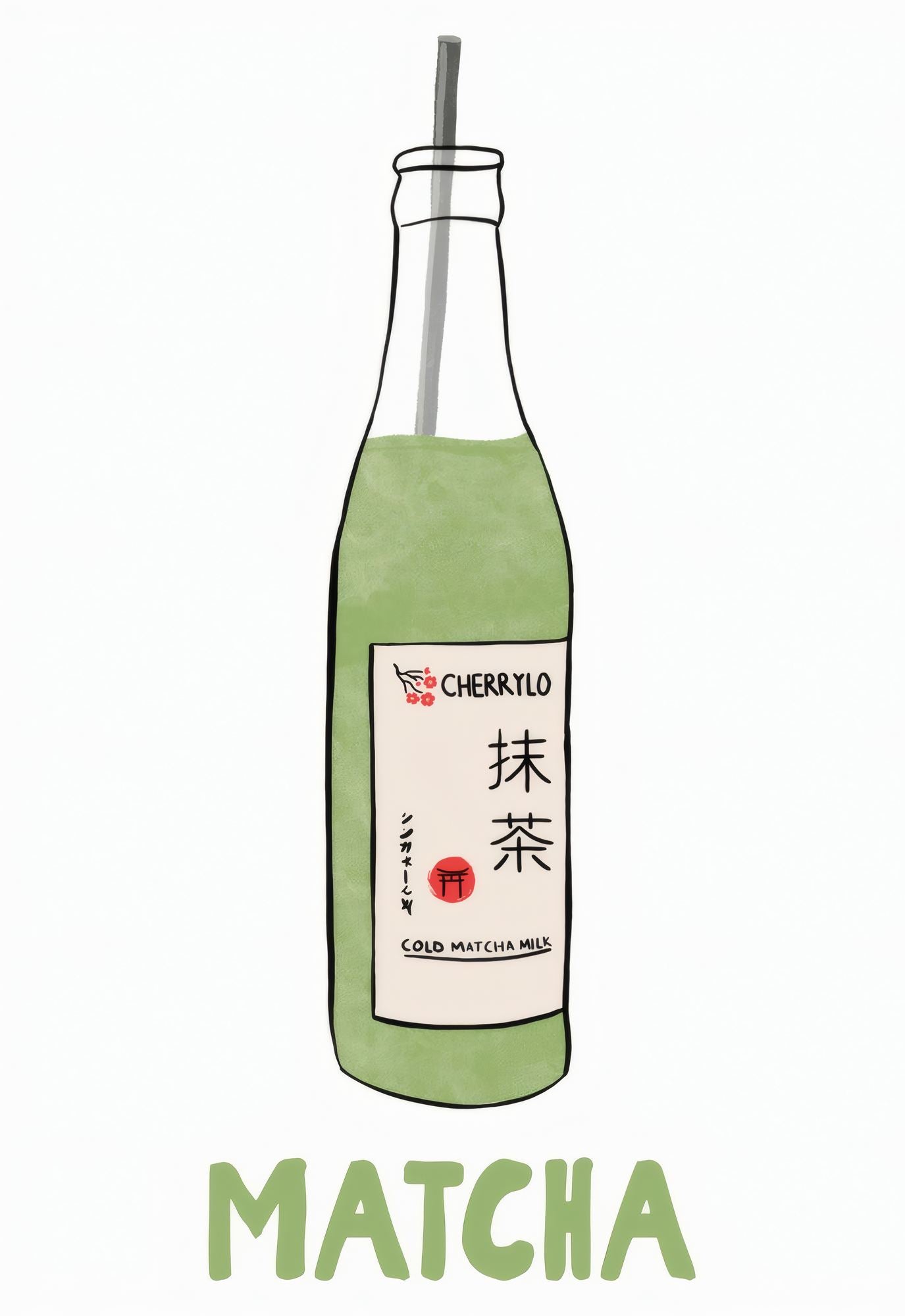 Quadro Decorativo Multicolor com Moldura de Madeira Maciça - Impressão Digital Premium 33x48cm