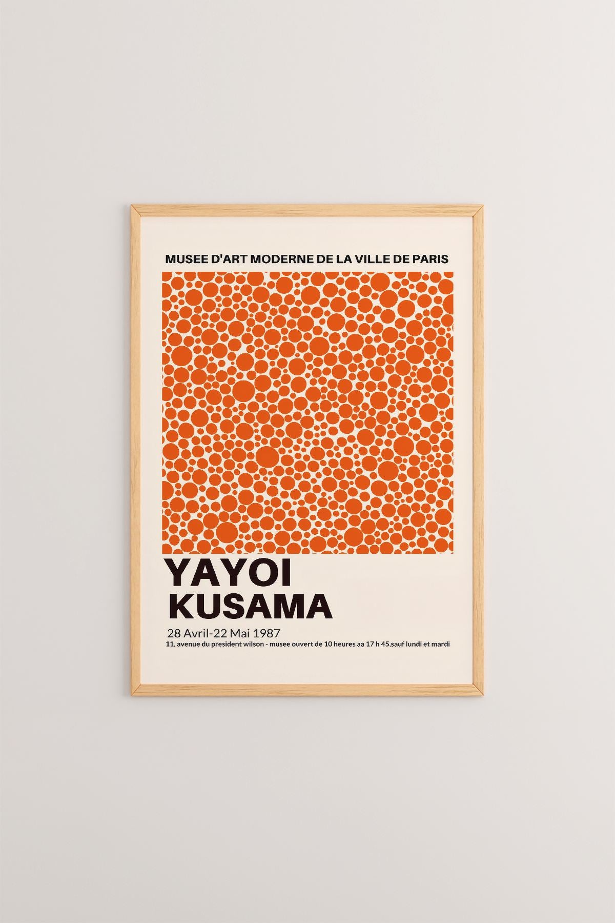 Quadro Decorativo Multicolor com Moldura de Madeira Maciça - 33x48cm - Impressão Digital de Alta Qualidade