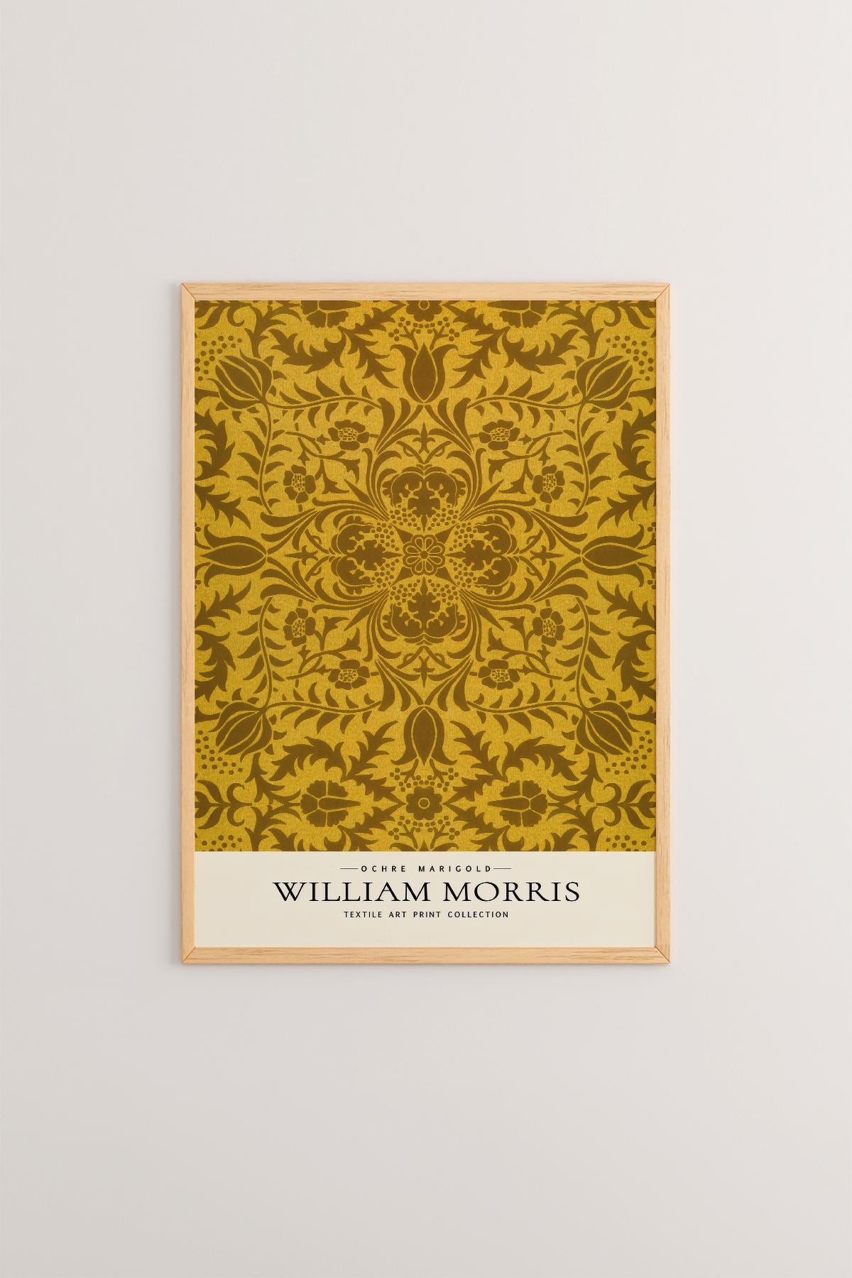 Quadro Decorativo Multicolor com Moldura de Madeira Maciça - 33x48cm - Impressão Digital de Alta Qualidade