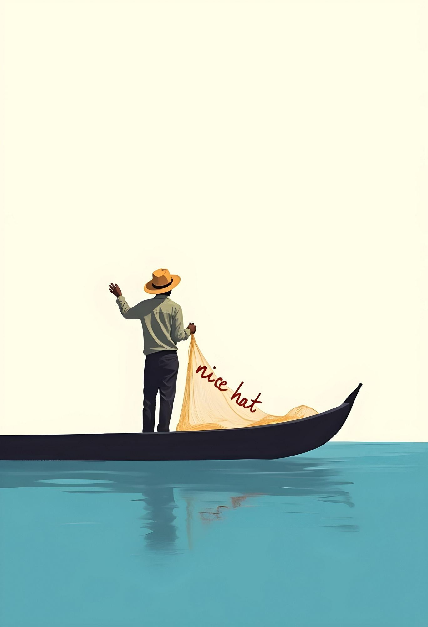 Quadro Decorativo Multicolor com Moldura de Madeira Maciça - 33x48cm - Impressão Digital de Alta Qualidade