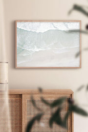 Quadro Decorativo Multicolor com Moldura de Madeira Maciça - 33x48cm - Impressão Digital de Alta Qualidade