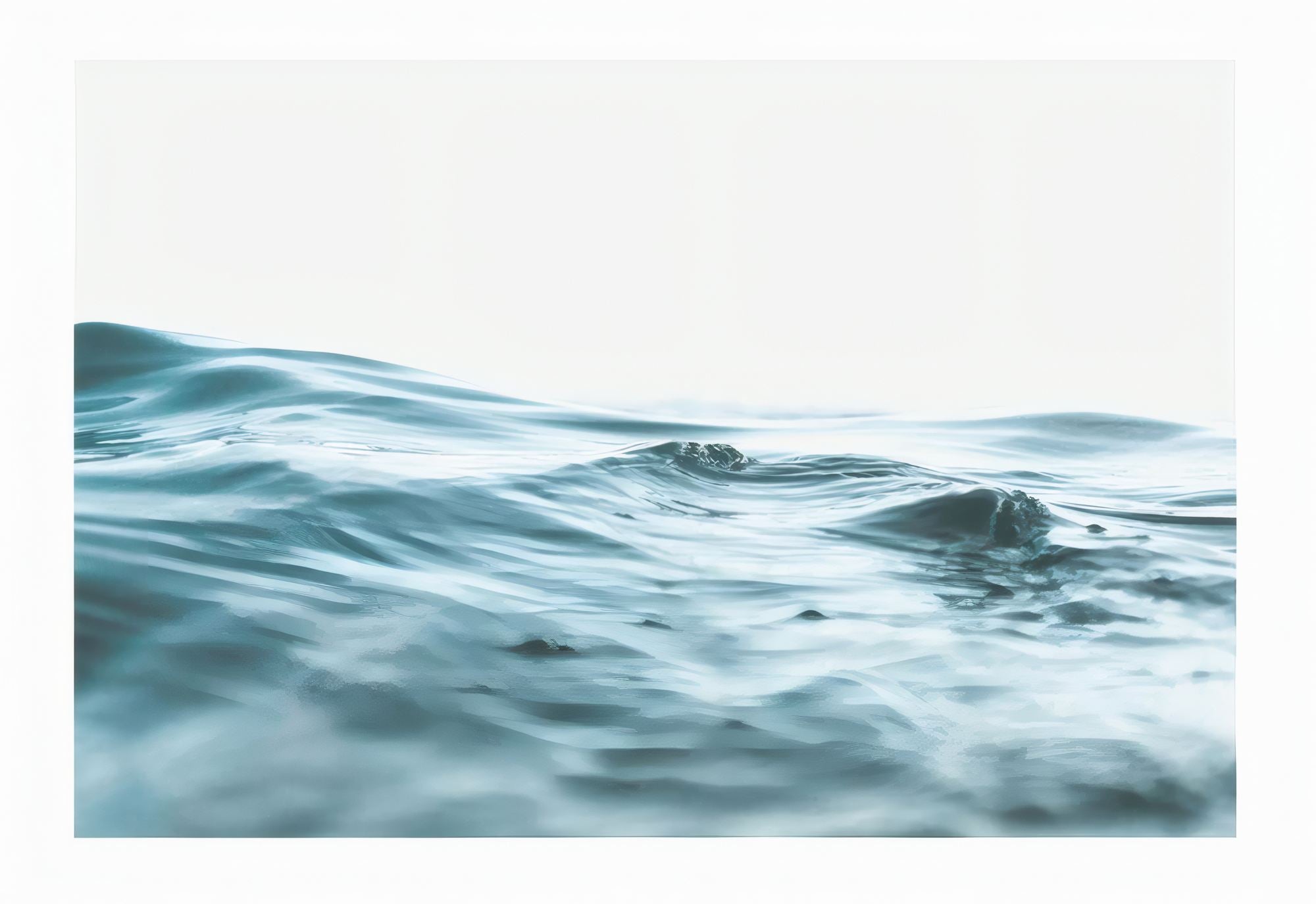 Quadro Decorativo Multicolor com Moldura de Madeira Maciça - 33x48cm - Impressão Digital de Alta Qualidade