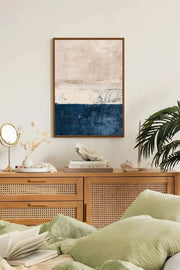 Quadro Decorativo Emoldurado Multicolor em Madeira Maciça 33x48cm - Impressão Digital de Alta Qualidade