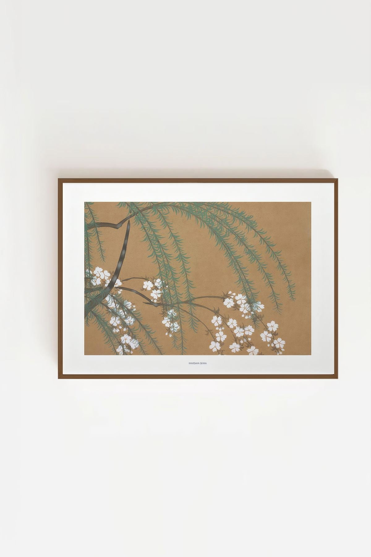 Quadro Decorativo Multicolor com Moldura de Madeira Maciça - Impressão Digital 33x48cm