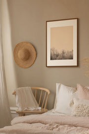 Quadro Decorativo Multicolor com Moldura de Madeira Maciça - Impressão Digital 33x48cm