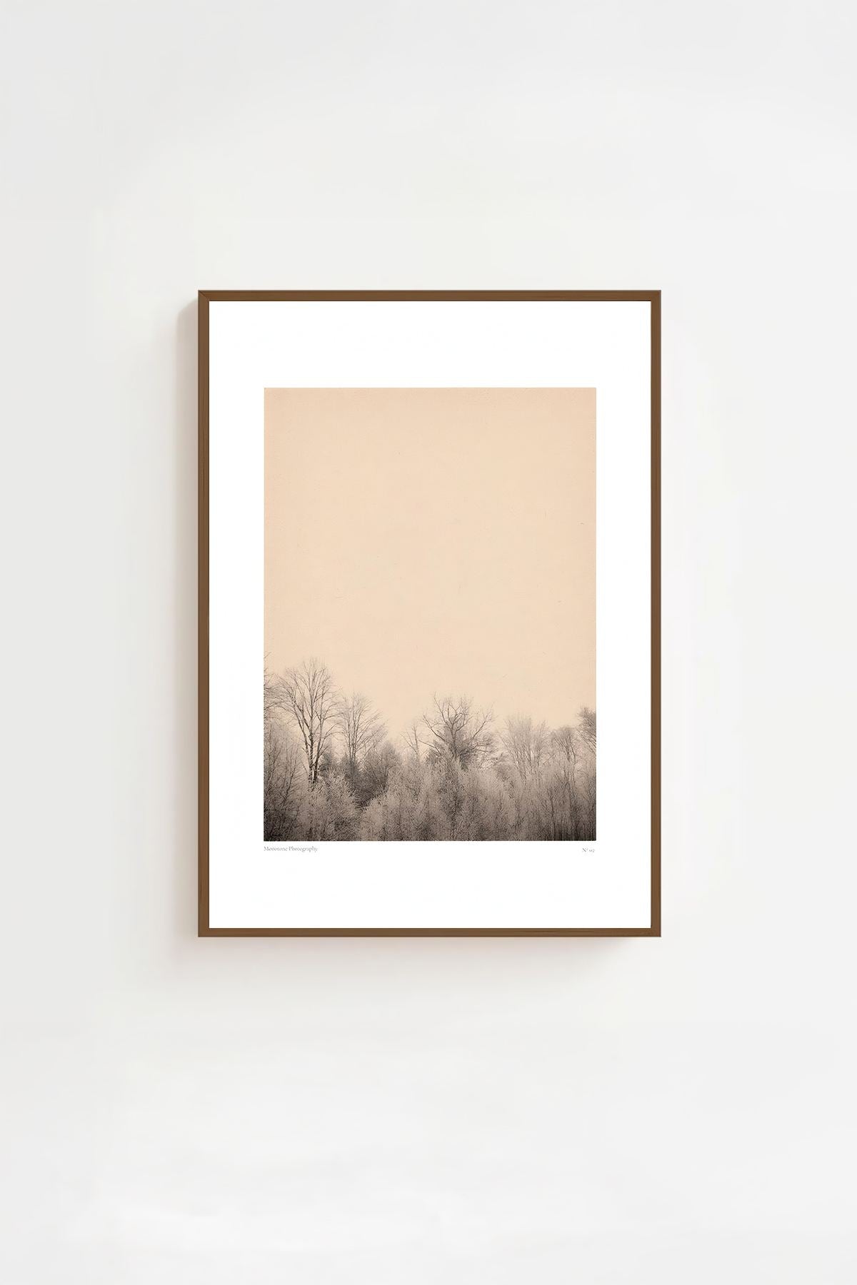 Quadro Decorativo Multicolor com Moldura de Madeira Maciça - Impressão Digital 33x48cm