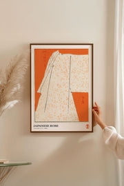 Quadro Decorativo Emoldurado Multicolor 33x48cm - Moldura Madeira Maciça 2cm