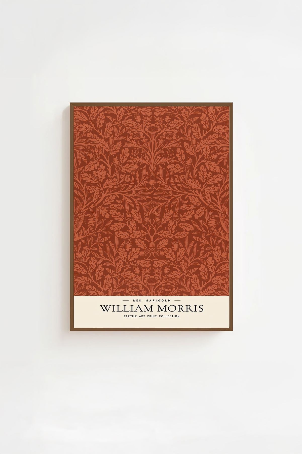 Quadro Decorativo Multicolor com Moldura de Madeira Maciça - Impressão Digital 33x48cm