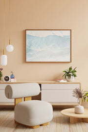 Quadro Decorativo Multicolor com Moldura de Madeira Maciça - Impressão Digital 33x48cm