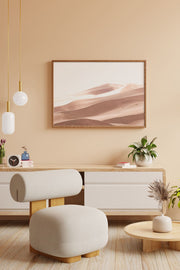 Quadro Decorativo Multicolor com Moldura de Madeira Maciça - Impressão Digital 33x48cm