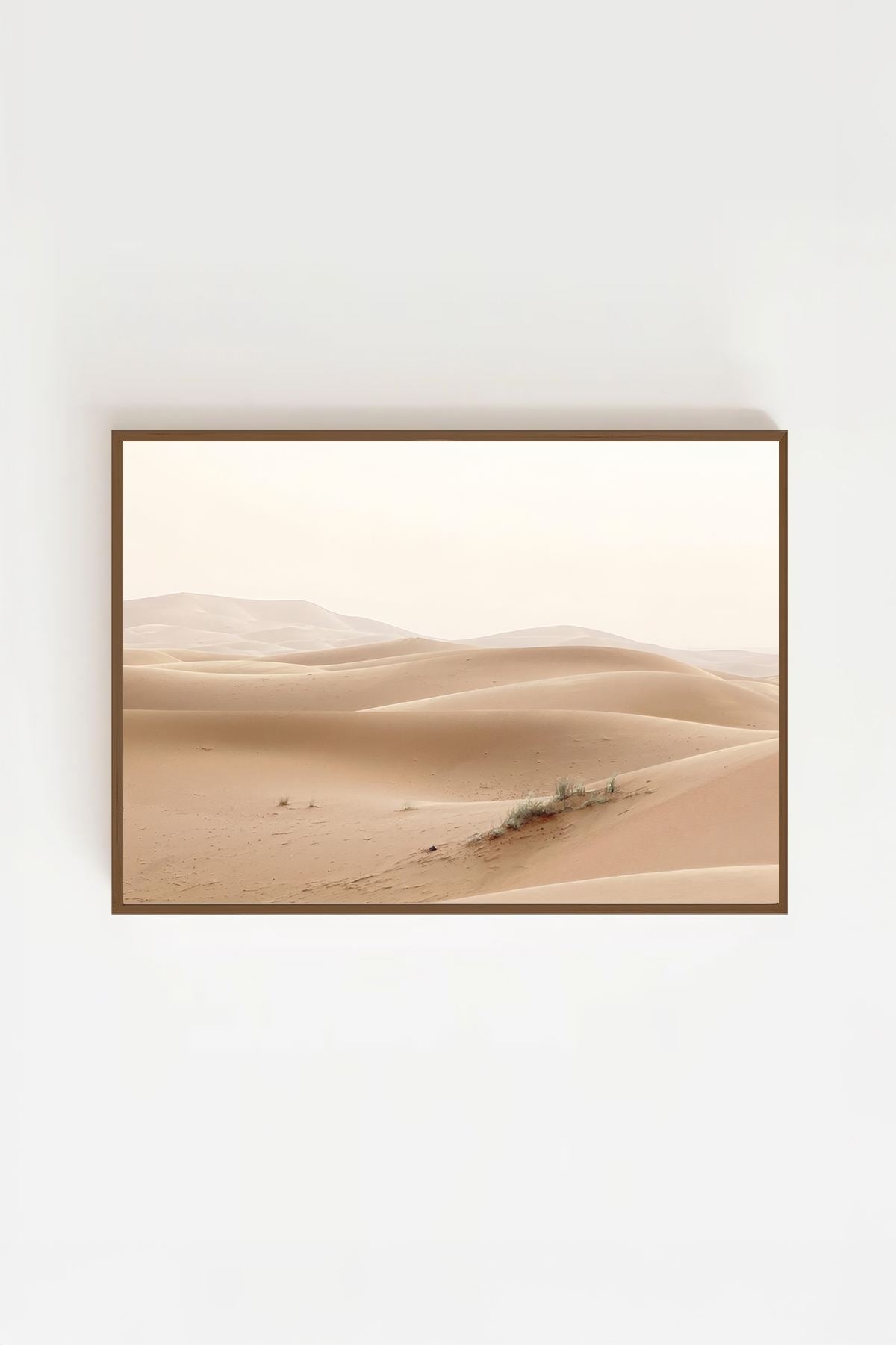 Quadro Decorativo Multicolor com Moldura de Madeira Maciça - Impressão Digital 33x48cm