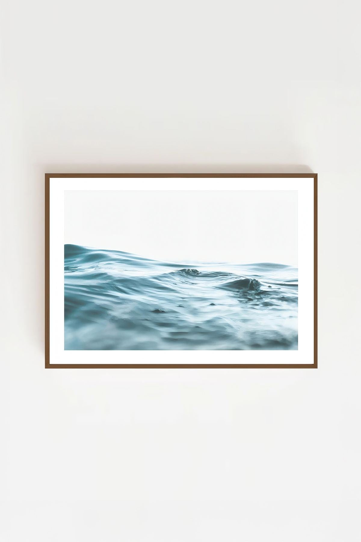 Quadro Decorativo Multicolor com Moldura de Madeira Maciça - Impressão Digital 33x48cm