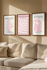 Quadro Decorativo Emoldurado Multicolor 3 Peças - Madeira Maciça 33x48cm Arte Moderna para Parede