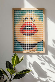 Quadro Decorativo Multicolor em Madeira Maciça - Impressão Digital Premium 33x48cm