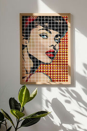 Quadro Decorativo Multicolor em Madeira Maciça - Impressão Digital Premium 33x48cm