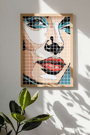 Quadro Decorativo Multicolor em Madeira Maciça - Impressão Digital Premium 33x48cm