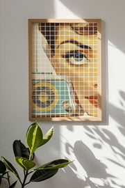 Quadro Decorativo Multicolor em Madeira Maciça - Impressão Digital Premium 33x48cm