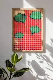 Quadro Decorativo Multicolor em Madeira Maciça - Impressão Digital Premium 33x48cm