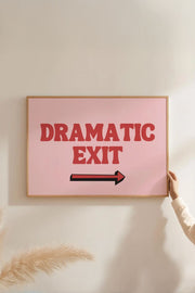 Quadro Decorativo Multicolor com Moldura de Madeira Maciça - 33x48cm - Impressão Digital em MDF